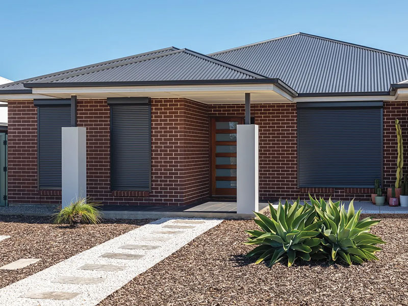 Residential Roller Shutters are designed for Australian homes - 40% reduction in hearing and cooling costs - Contact Boony's Screens for more information
