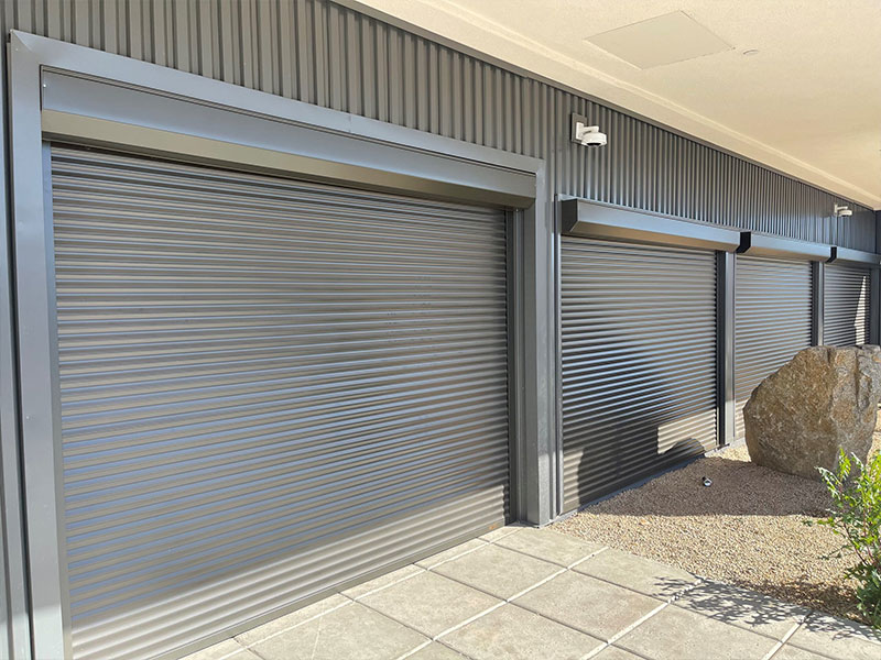 Widespan roller doors - Premium quality for garage doors, wide commercial properties .Excellent security choice. Book a free measure and quote. Boony's Screens.
