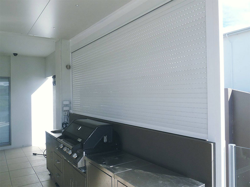 Commercial Roller Blinds - Cyclone &b Bushfire ratings available, options to suit your business. Not sure what you need? Contact our experience team to book your free measure and quote